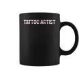 Tatuado Tatuador Tinta Tatto Artista Tatuaje Taza de café