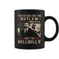 Trump 2024 Flag Outlaw Hillbilly JDVance 2024 Donald Trump Coffee Mug