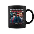 Trump I'm Voting For The Outlaw And Hillbilly Trump Vance Coffee Mug