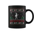 Ugly Christmas Sweater Ballet Dancer Ugly Xmas Coffee Mug