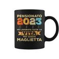 Uomo Pensione Regalo Pensionato 2023 Divertente Frasi Tazze