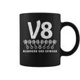 V8 Blubbern Und Grinsen Hubraum 8 Zylinder Car Lovers8 S Tassen