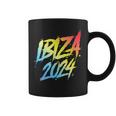 Vacaciones En Equipo En Ibiza 2024 Colorido Taza de café