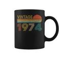 Vintage 1974 47 Anni Compleanno Uomo Donna Regalo Divertente Tazze