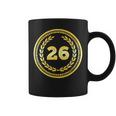 Vintage 26 Cumpleaños 26 Años Regalos Hombres 26 Cumpleaños Taza de café