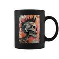 Vintage Graffiti Biker Rocker Skull Punk Horror Skull Tassen