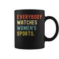 Vintage Retro Sport Lover Todos Relojes Deportes Taza de café
