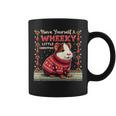 Wheeky Little Christmas Ugly Sweater Guinea Pig Coffee Mug