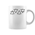 Air Feu Eau Terre Quatre Éléments Symboles Triangle Grec Tasse