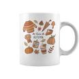 Camicia Retrò Hello Autumn Carino Stagione Autunno Pumpkin Spice Con Collo A Tazze