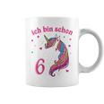 Children's 6Th Birthday Girls' Ich Bin Schon 6 Jahre Alt Einhorn Tassen