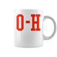 Cool Couples Best Friends O-H Half Of I-O Ohio Scarlet Gear Coffee Mug