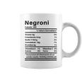 Divertente Etichetta Nutrizionale Ingredienti Negroni Tazze