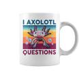 Divertida Pregunta Sobre Axolotl Retrointage Amantes De Axolotl Para Niños Taza de café