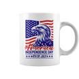 Donna 4 Luglio Bald Eagle America È Grande Ancora Unaolta L'estate Con Collo A Tazze
