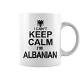 Donna Albania Albanian Shqipe Kuq E Zi Kosova Keep Calm Con Collo A Tazze