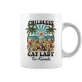 Donna Childless Cat Lady For Kamala Harris Cat Ladiesote Kamala Con Collo A Tazze
