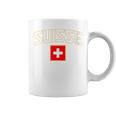 Donna Svizzera Suisse Drapeau Suisse Sui Bandiera Patriottica Svizzera Con Collo A Tazze