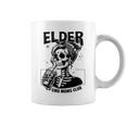 Elder Emo Moms Club Skeleton Coffee Mug