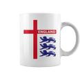 England Flag & Lions Football Fan England Supporter Tassen