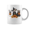 Ghost And Witch French Bulldog French Bulldog Halloween Coffee Mug