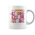Groovy First Day Of School Kindergarten Vibes Back To School Coffee Mug