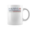 Harris 2024 Retro Grunge Stripes Kamala Harris 2024 Coffee Mug