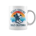 Heads Carolina Tail California Country Music Cowgirl Western Coffee Mug