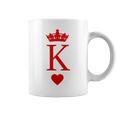 King Of Hearts Halloween King & Queen Matching Couple Coffee Mug