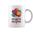 Lustiger Looner Mit Aufschrift „I Love Balloons“ Für Ballonliebhaber Tassen