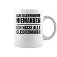 Misanthrop Menschenfeind Gray Tassen