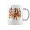 One Thankful Mama Coquette Bow Mom Fall Thanksgiving Women Coffee Mug