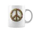 Peace Damen Männer Hippie 60Er 70Er Gray Tassen