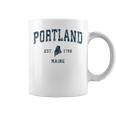 Portland Maine Me Stampa Sportivaintage Tazze