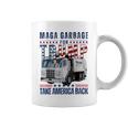 Proud Maga Garbage Trump Supporter Trump Garbage Truck Coffee Mug