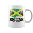 Reggae Isla Jamaica Jamaica Flag Rastafari Rastaintage Gray Tassen