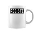 Resiste Spanish Resist Mexican Immigration Boriqua Coffee Mug