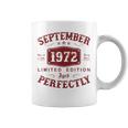 Settembre 1972 Regalo Uomo 52 Anni Compleannointage 1972 Tazze