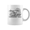 Tasmanian Wolf Tiger Thylacine Australian Extinction Coffee Mug
