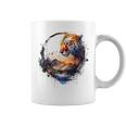 Tigre Animal Amante Arte Montañas Animal Tigre Taza de café
