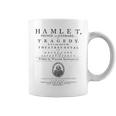 William Shakespeare Hamlet Camicia Letteratura Teatro Regalo Tazze