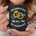 30Th Wedding Anniversary Husband Wife Married Couple Coffee Mug Personalized Gifts