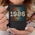38 Cumpleaños Hombres 38 Años Retro Es Nacidos En 1986 Taza de café Regalos divertidos