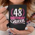48 Anni Compleanno Donna Birthday Queen 48 48Esimo Tazze Regalos divertidos