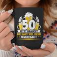 50Th Birthday Beer Slogan Tassen Lustige Geschenke