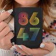 86 47 Anti Trump 8647 Impeach 47 Anti-Trump President Retro Coffee Mug Unique Gifts