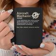 Airplane Mechanic Definition Aircraft Aviation Tazze Regalos divertidos