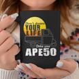 Ape Piaggio Drive Your Ape I Ape Tm Car Accessori Tuning Tazze Regalos divertidos