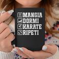 Arte Marziale Mangia Dormi Fai Karate Ripeti Karate Atleta Tazze Regalos divertidos
