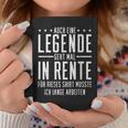 Auch Eine Legende Geht Mal In Rente Rentner Rentnerin Tassen Lustige Geschenke